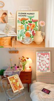 360Home Französische florale dekorative Wandkunst